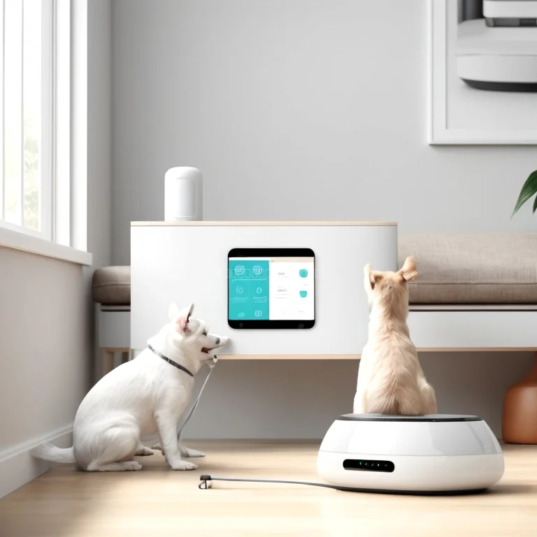 Smartphone showing feeding alert